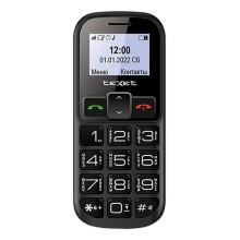 Мобильный телефон teXet TM-322 (Черно-красный)