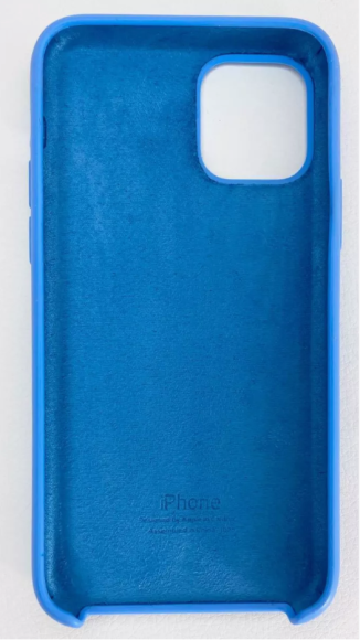 Чехол-накладка для iPhone 11 Pro Silicone Case синий Чехол-накладка для iPhone 11 Pro Silicone Case синий