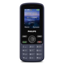 Телефон Philips Xenium E111 (голубой)