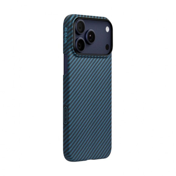 Чехол-накладка для iPhone 17 Pro PITAKA Ultra-Slim Case Black/Blue Чехол-накладка для iPhone 17 Pro PITAKA Ultra-Slim Case Black/Blue