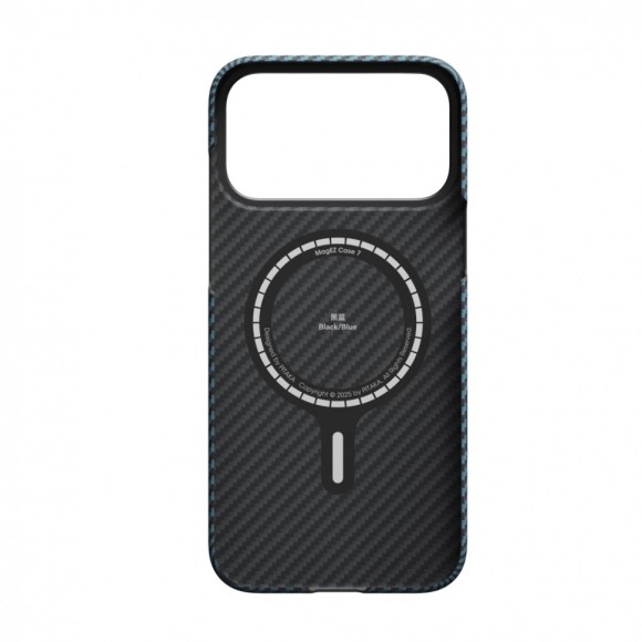 Чехол-накладка для iPhone 17 Pro PITAKA Ultra-Slim Case Black/Blue Чехол-накладка для iPhone 17 Pro PITAKA Ultra-Slim Case Black/Blue