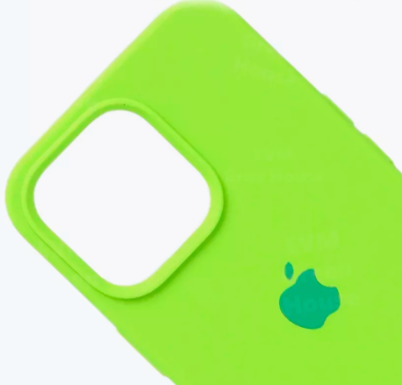 Чехол-накладка для iPhone 13 Pro Silicone Case ярко-салатовый Чехол-накладка для iPhone 13 Pro Silicone Case ярко-салатовый