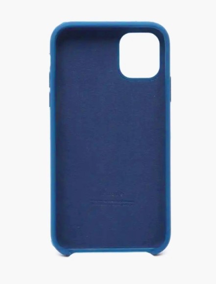 Чехол-накладка для iPhone 11 Pro Silicone Case сине-голубой