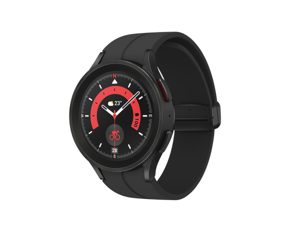 Часы Samsung Galaxy Watch 5 Pro 45mm (SM-R920)  (Черный титан) Часы Samsung Galaxy Watch 5 Pro 45mm (SM-R920)  (Черный титан)
