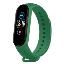 Ремешок для Xiaomi Mi Band 5 зеленый