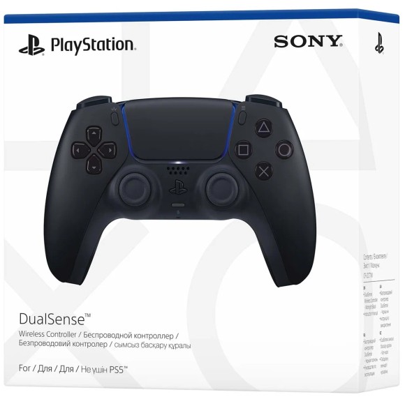 Геймпад Playstation 5 DualSense Wireless Controller, черный Геймпад Playstation 5 DualSense Wireless Controller, черный