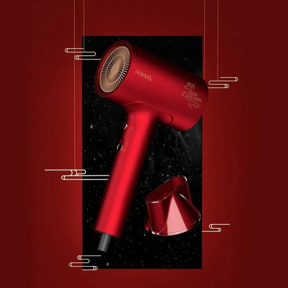 Фен Xiaomi RIWA Hair Dryer (RC-7811) Red Фен Xiaomi RIWA Hair Dryer (RC-7811) Red