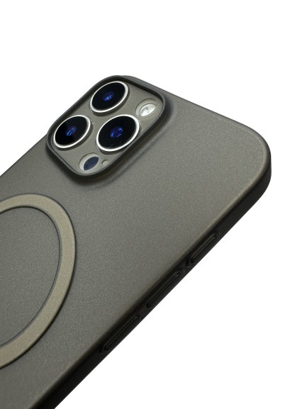 Чехол-накладка для iPhone 16 Pro Max Memumi  Magsafe коричневый