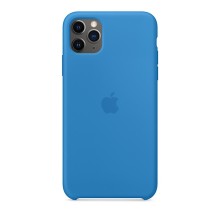 Чехол-накладка для iPhone 11 Pro Silicone Case голубой