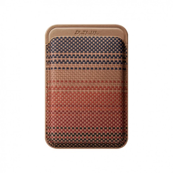 Чехол бумажник PiTAKA MagSafe Woven Wallet Sunset Чехол бумажник PiTAKA MagSafe Woven Wallet Sunset