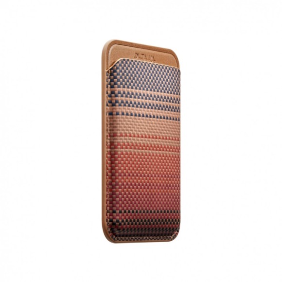 Чехол бумажник PiTAKA MagSafe Woven Wallet Sunset Чехол бумажник PiTAKA MagSafe Woven Wallet Sunset