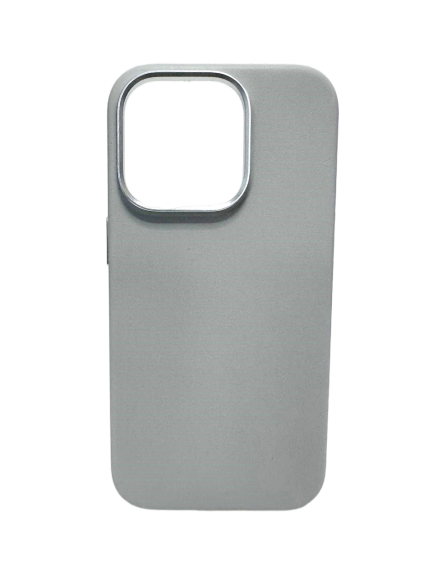 Чехол-накладка для iPhone 14 Pro Max Puloka Solemn серебро