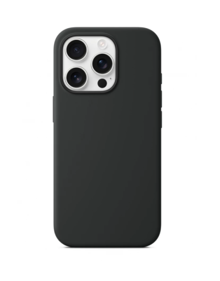 Чехол-накладка для iPhone 16 Pro Puloka Cover Silicone Case  SG-01 Magsafe Black