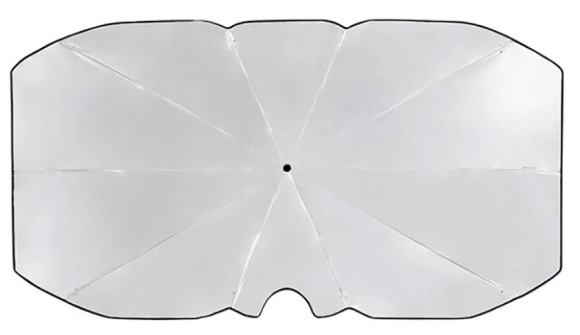 Зонт на лобовое стекло Xiaomi 90 Points Car 145\81см (90BOTNT21117W) Titanium Silver