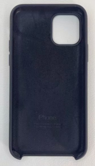 Чехол-накладка для iPhone 11 Pro Max Silicone Case чёрный