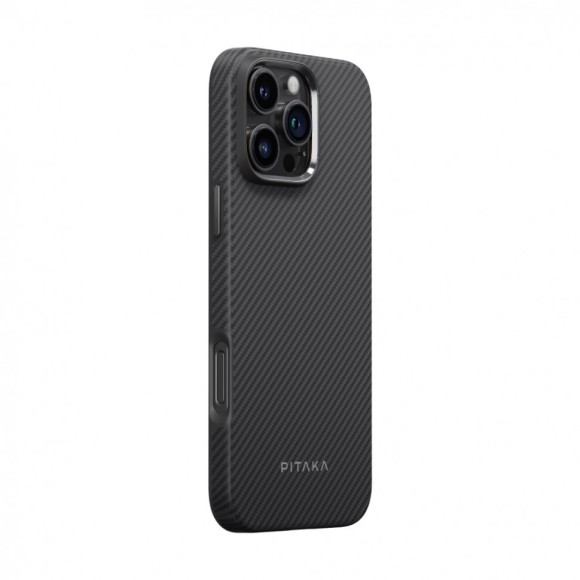 Чехол-накладка для iPhone 16 Pro Max PITAKA Military-Grade Protective Case Black/Gray Чехол-накладка для iPhone 16 Pro Max PITAKA Military-Grade Protective Case Black/Gray