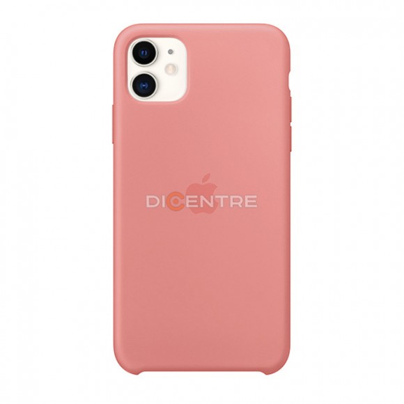 Чехол-накладка для iPhone 11 Silicone Case персиковый