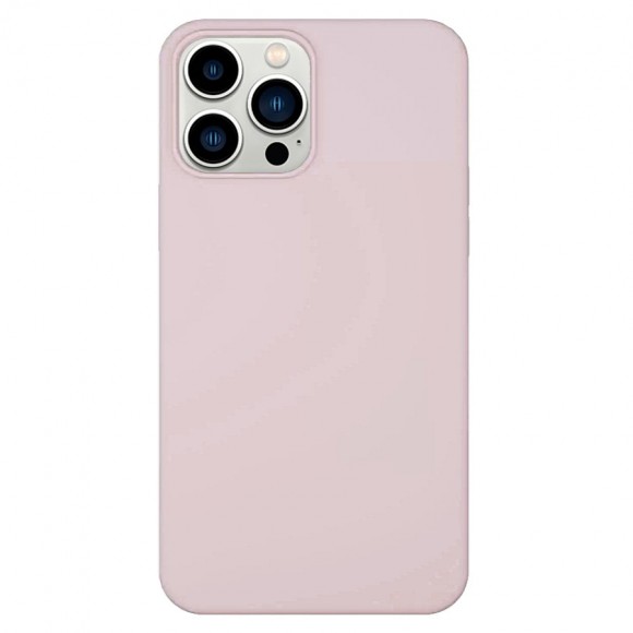 Чехол-накладка для iPhone 13 Pro Max Silicone Case светло сиреневый