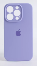 Чехол-накладка для iPhone 13 Pro Max Silicone Case светло сиреневый