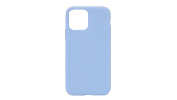 Чехол-накладка для iPhone 14 Silicone Case голубой