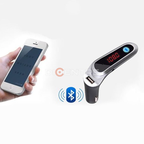 FM-трансмиттер CAR S7, АЗУ 3.1A, Bluetooth, громкая связь (Earldom)