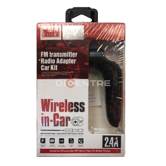 FM-трансмиттер CAR S7, АЗУ 3.1A, Bluetooth, громкая связь (Earldom)