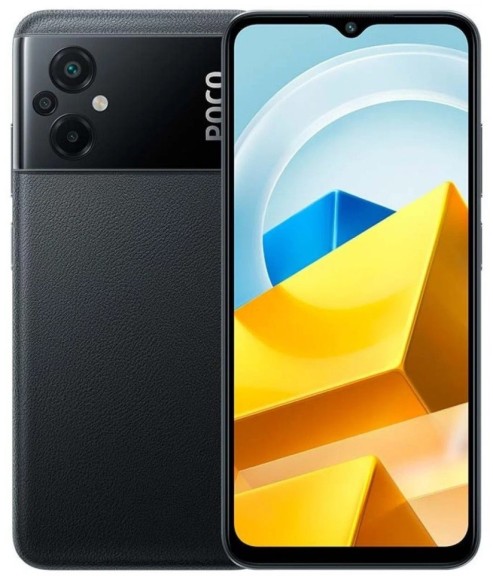 Смартфон Xiaomi POCO M5 4/64 ГБ RU (Черный)