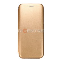 Чехол-книжка Samsung M21 Business пластик золото