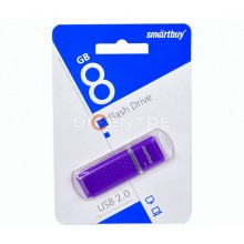 USB 2.0 SmartBuy 8Gb Quartz series Violet