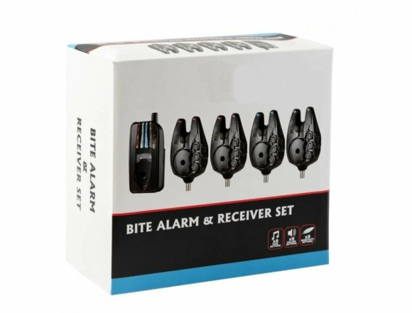 Сигнализаторы поклевки BITE Alarm receiver set 4 в 1 для рыбалки громкие