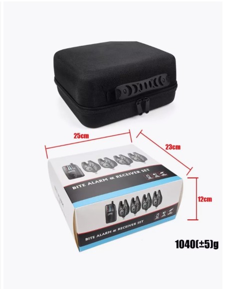 Сигнализаторы поклевки BITE Alarm receiver set 4 в 1 для рыбалки громкие
