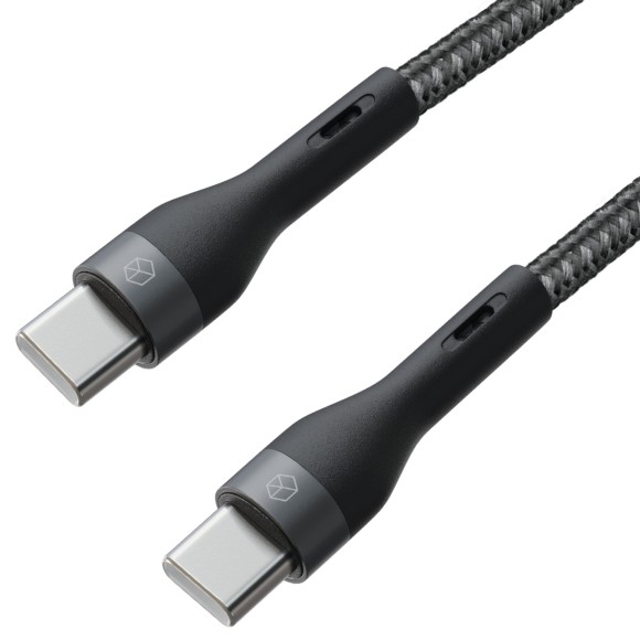 Type-C Type-C  Breaking Tissue 60W 3A 1м черный