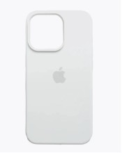 Чехол-накладка для iPhone 13 Pro Max Silicone Case белый