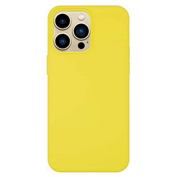 Чехол-накладка для iPhone 13 Pro Max Silicone Case желтый