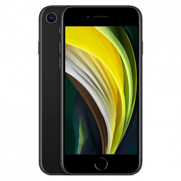 Смартфон Apple iPhone SE (2020) 128GB A2296 RU/A (черный)