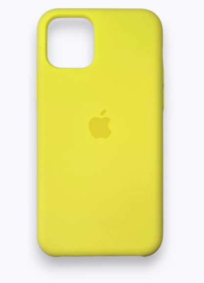 Чехол-накладка для iPhone 11 Pro Max Silicone Case золотой