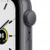 Часы Apple Watch SE GPS 44mm Aluminum Case with Nike Sport Band (MKQ83) (темно-серый, Черный)