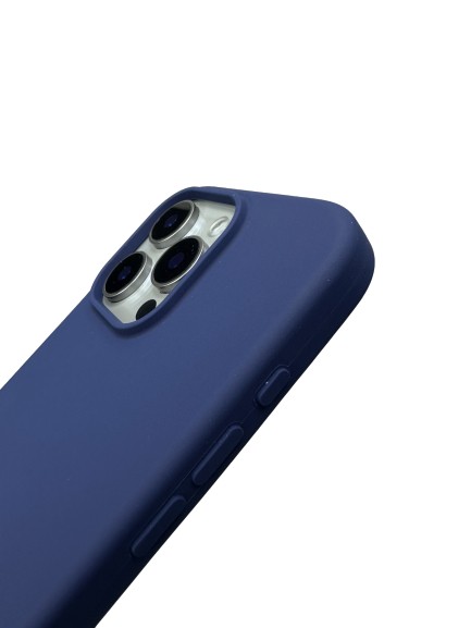 Чехол-накладка для iPhone 16 Pro Memumi Silicone Case Magsafe синий