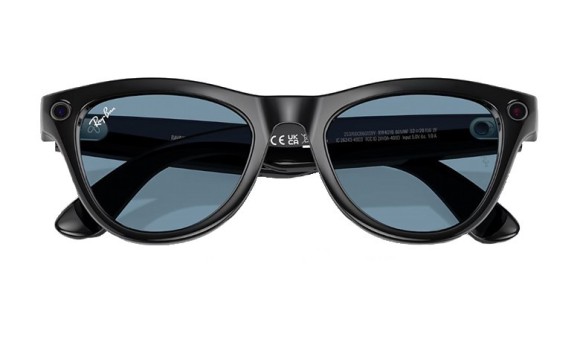 Солнцезащитные очки Ray-Ban Skyler RW4010 601/MF 52 — Shiny Black,Transitions Cerulean Blue