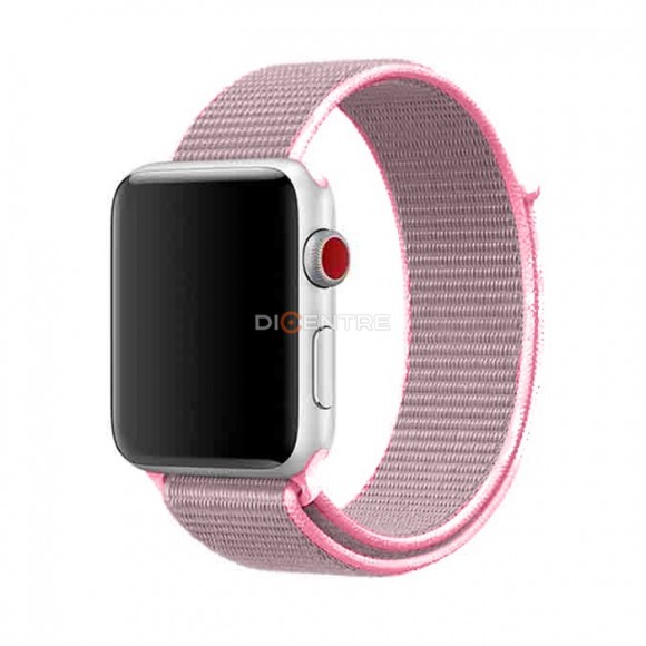 Apple Watch 42/44 мм нейлоновый розовый