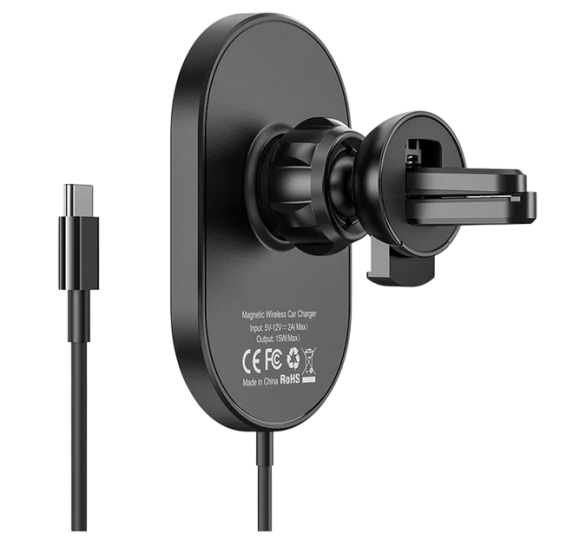 Держатель Hoco CA90 Power electric magnetic Black Держатель Hoco CA90 Power electric magnetic Black