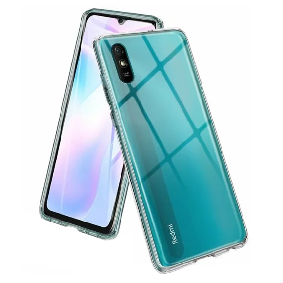 Чехол-накладка Xiaomi Redmi 9A силикон прозрачный