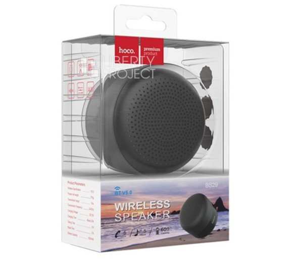 Портативная акустика Hoco BS29 черный