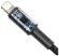 Type-C-Lightning Baseus High Density Braided Fast Charging  PD 20W 1m Чёрный (CATLGD-01)