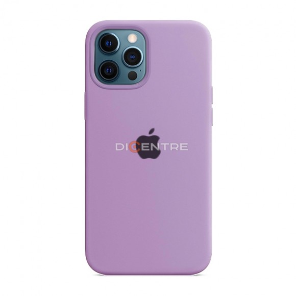 Чехол-накладка для iPhone 12 Pro Max Silicone Case пыльно фиолетовый
