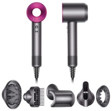 Фен Dyson Supersonic HD07, UK (Никель, Фуксия)