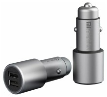 АЗУ Xiaomi Mi Car Charger QC 3.0 серебро CC02CZM