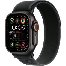 Умные часы Apple Watch Ultra 2 2024 MX4V3 49mm/M/L Black Titanium Case with Black Trail Loop  (Black Titanium, Black)