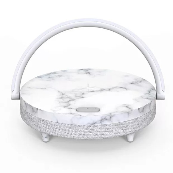 Настольная лампа с функцией беспроводной зарядки и колонки Xiaomi Ezvalo Marble