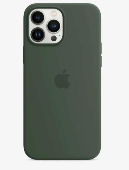 Чехол-накладка для iPhone 13 Pro Max Silicone Case зеленый